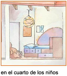 ... en el cuarto de los niños