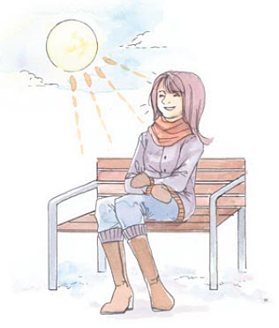 Sonne der Wintersonne